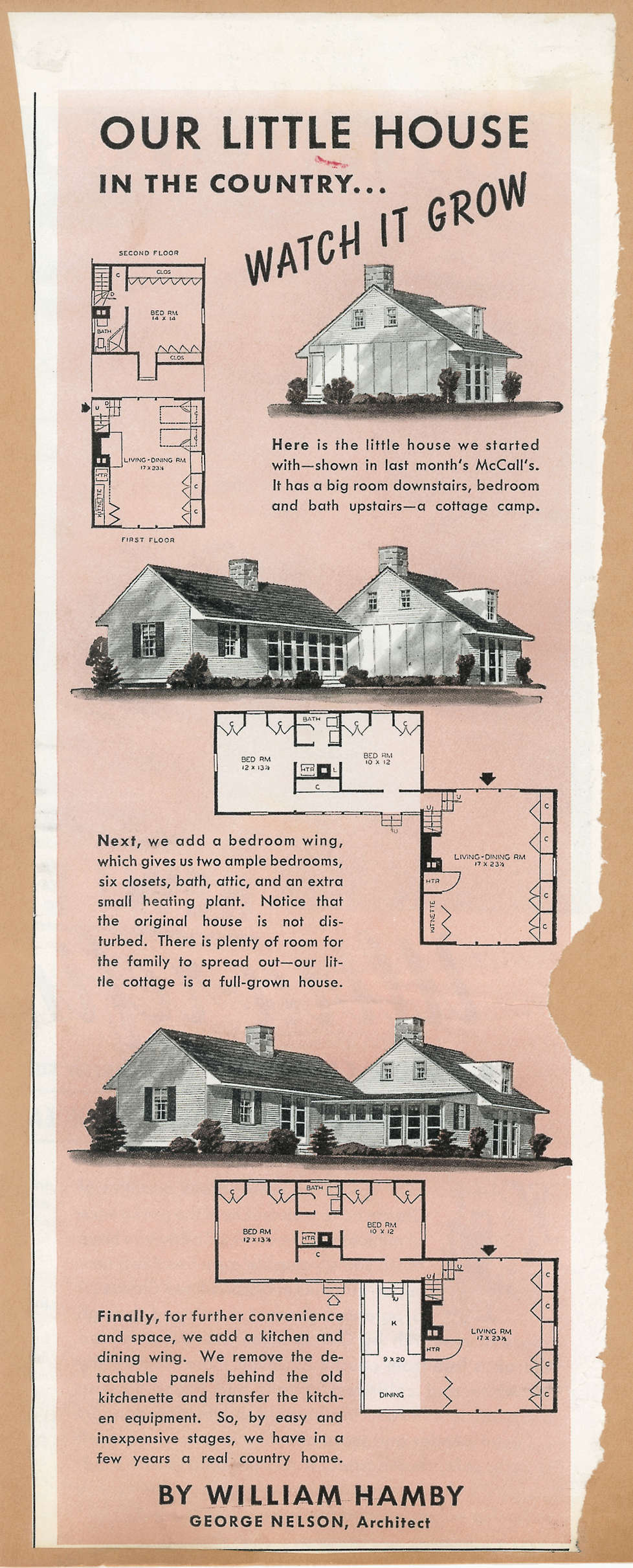 House for the magazine McCall's
