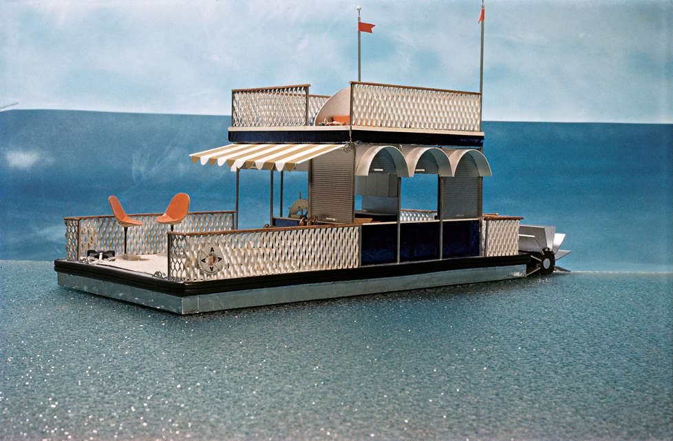Display boat for ALCOA (Model)